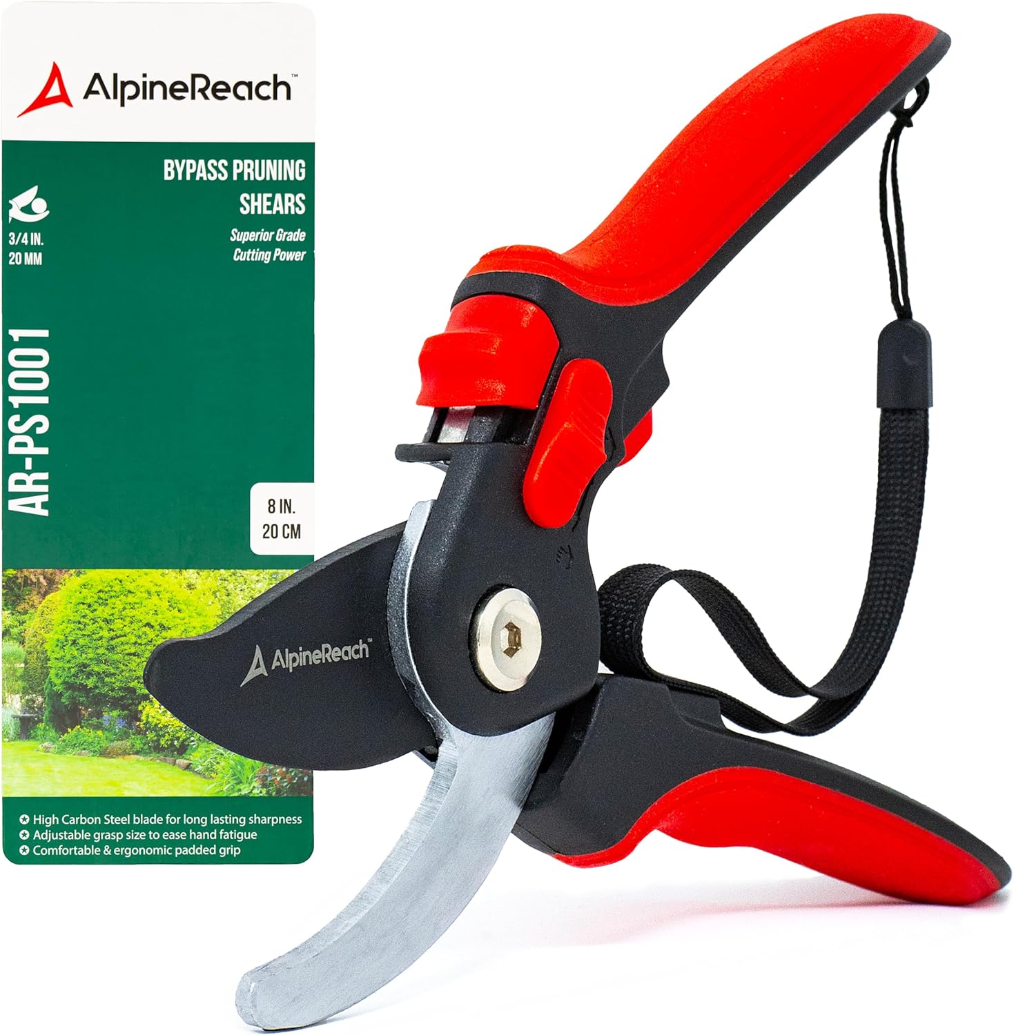 AlpineReach Adjustable Bypass Pruning Shears - AlpineReach