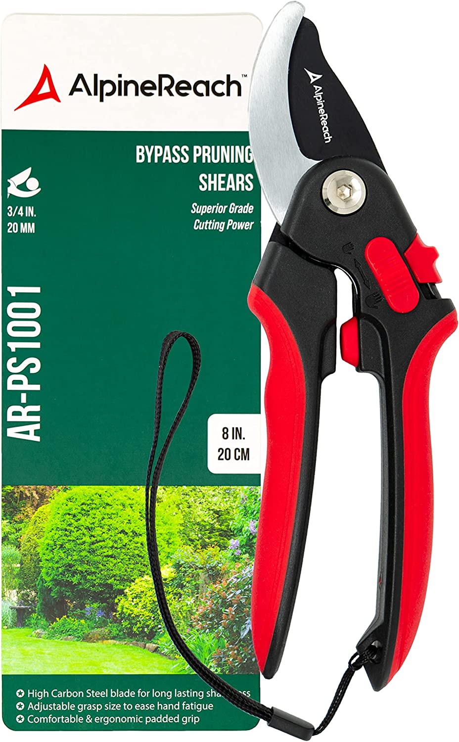 AlpineReach Adjustable Bypass Pruning Shears - AlpineReach