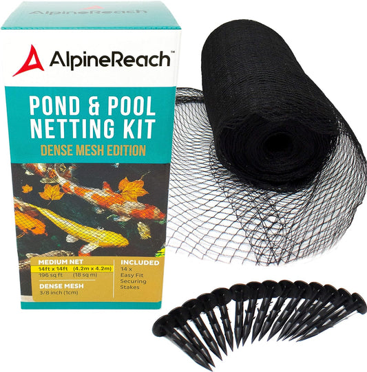 AlpineReach 7 x 10 Feet Koi Pond Netting Kit - AlpineReach